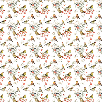 Modern roller blind Birds on the branches