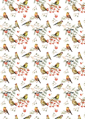 Modern roller blind Birds on the branches