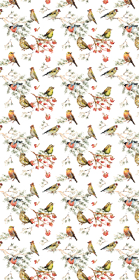 Modern roller blind Birds on the branches