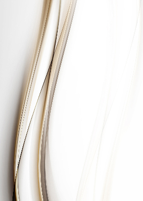 Roller blind for large window Wave on a white background