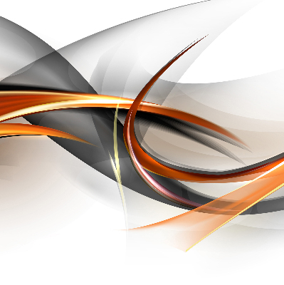 Roller blind for large window Orange line pattern