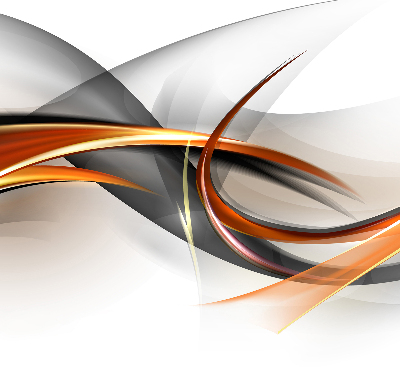 Roller blind for large window Orange line pattern