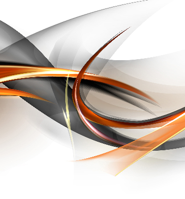 Roller blind for large window Orange line pattern