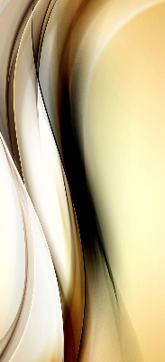 Fabric roller blind Yellow abstraction