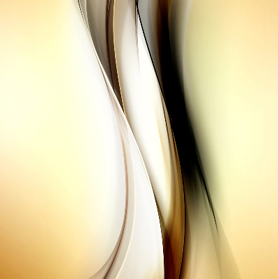 Fabric roller blind Yellow abstraction