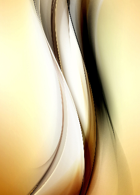 Fabric roller blind Yellow abstraction