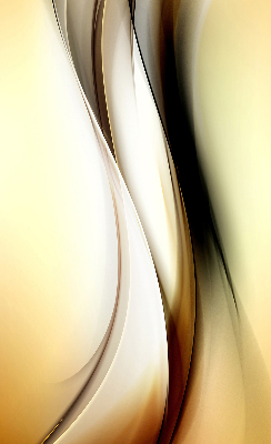 Fabric roller blind Yellow abstraction