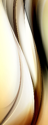 Fabric roller blind Yellow abstraction
