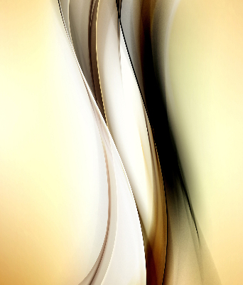 Fabric roller blind Yellow abstraction