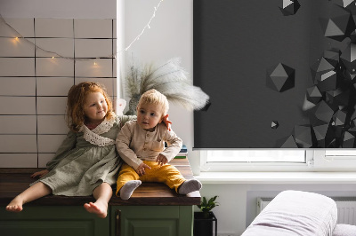 Roller blind for large window Falling lumps
