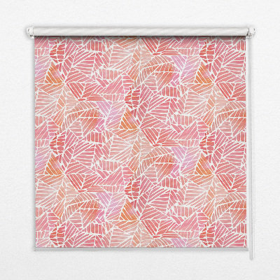 Modern roller blind Striped triangles