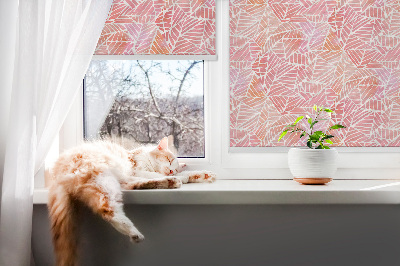 Modern roller blind Striped triangles