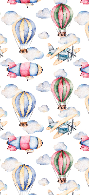 Roller blind for large window Airships and balloons