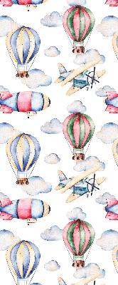 Roller blind for large window Airships and balloons