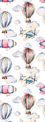 Roller blind for large window Airships and balloons