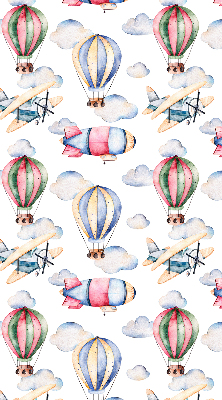 Roller blind for large window Airships and balloons