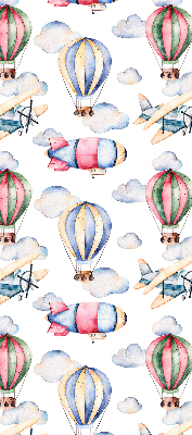 Roller blind for large window Airships and balloons