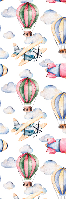 Roller blind for large window Airships and balloons