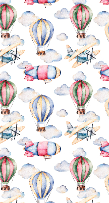 Roller blind for large window Airships and balloons