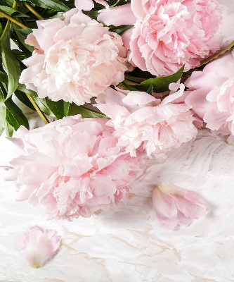 Roller blind for large window Flowers