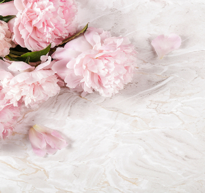 Roller blind for large window Flowers