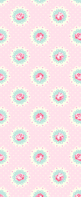 Fabric roller blind Roses