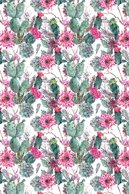 Modern roller blind Cactus flower