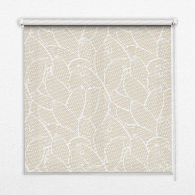Modern roller blind Leaves