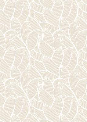 Modern roller blind Leaves