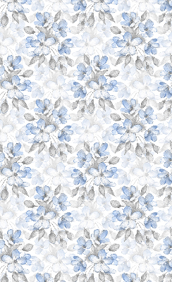 Roller blind for large window Flowers