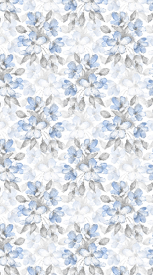 Roller blind for large window Flowers