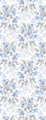 Roller blind for large window Flowers