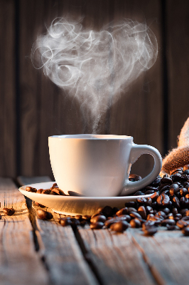Modern roller blind A cup of coffee