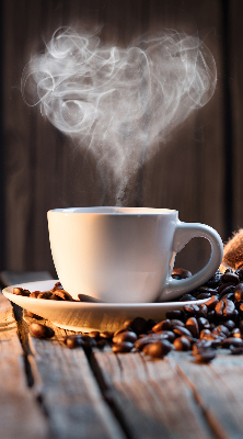Modern roller blind A cup of coffee