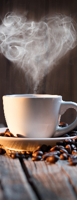 Modern roller blind A cup of coffee
