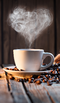Modern roller blind A cup of coffee