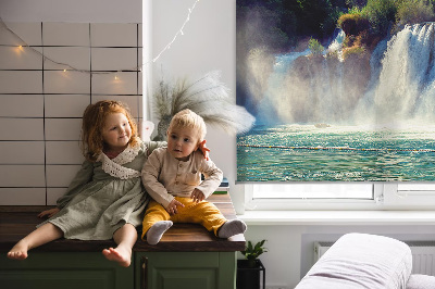 Fabric roller blind Waterfall