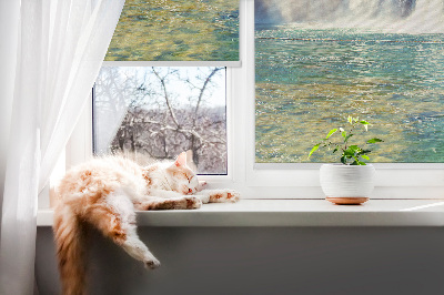 Fabric roller blind Waterfall