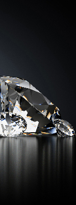 Modern roller blind Diamonds