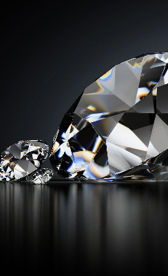 Modern roller blind Diamonds