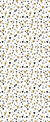 Roller blind for large window Triangles