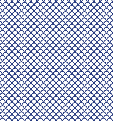 Modern roller blind Blue scales
