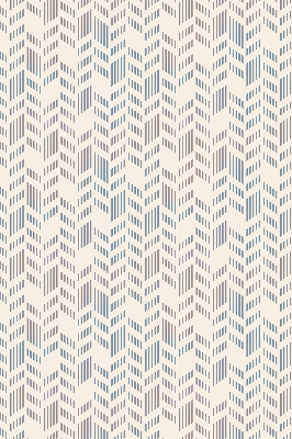 Roller blind for large window Striped fir