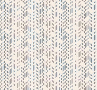 Roller blind for large window Striped fir