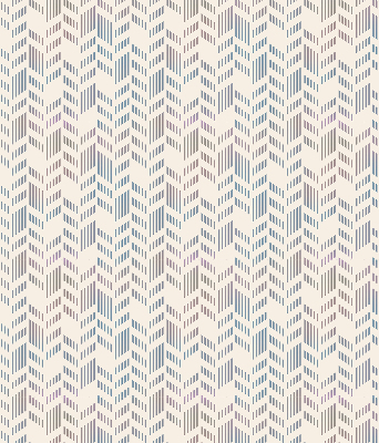 Roller blind for large window Striped fir