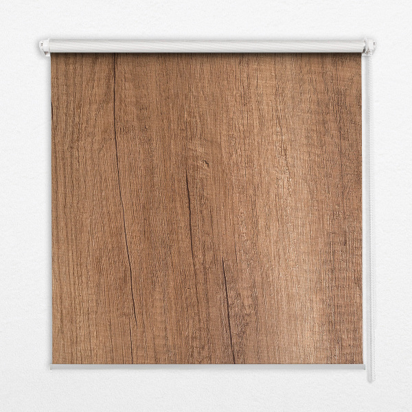 Roller blind for large window Wood
