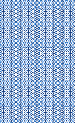 Modern roller blind Blue shapes