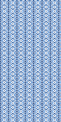 Modern roller blind Blue shapes