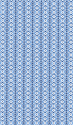 Modern roller blind Blue shapes
