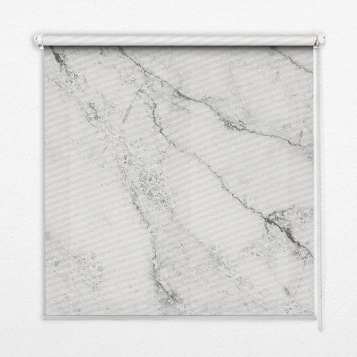 Fabric roller blind Gray marble